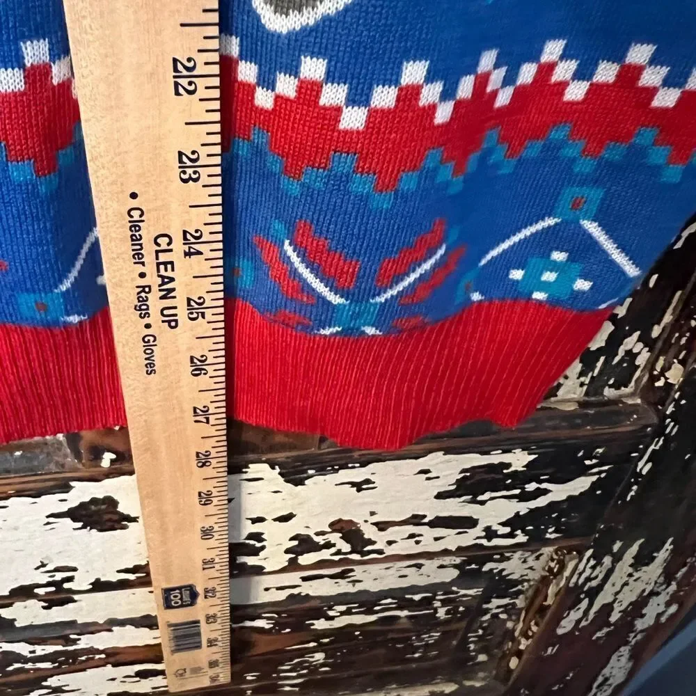 NWT Tipsy Elves Natural Light Beer Ugly Christmas Sweater. Size Small. Holidays